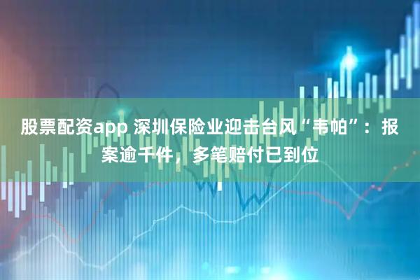 股票配资app 深圳保险业迎击台风“韦帕”：报案逾千件，多笔赔付已到位